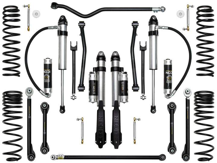 ICON Vehicle Dynamics 2020-Up Jeep Gladiator, 2.5" Lift, Stage 8 Suspension System, Tubular UCA