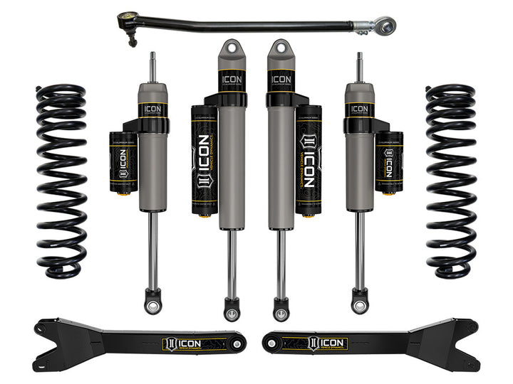 ICON Vehicle Dynamics 2023-2026 Ford F-250/F-350 Super Duty 4WD, Diesel, 2.5" Lift, Stage 3 Suspension System w/ Radius Arms