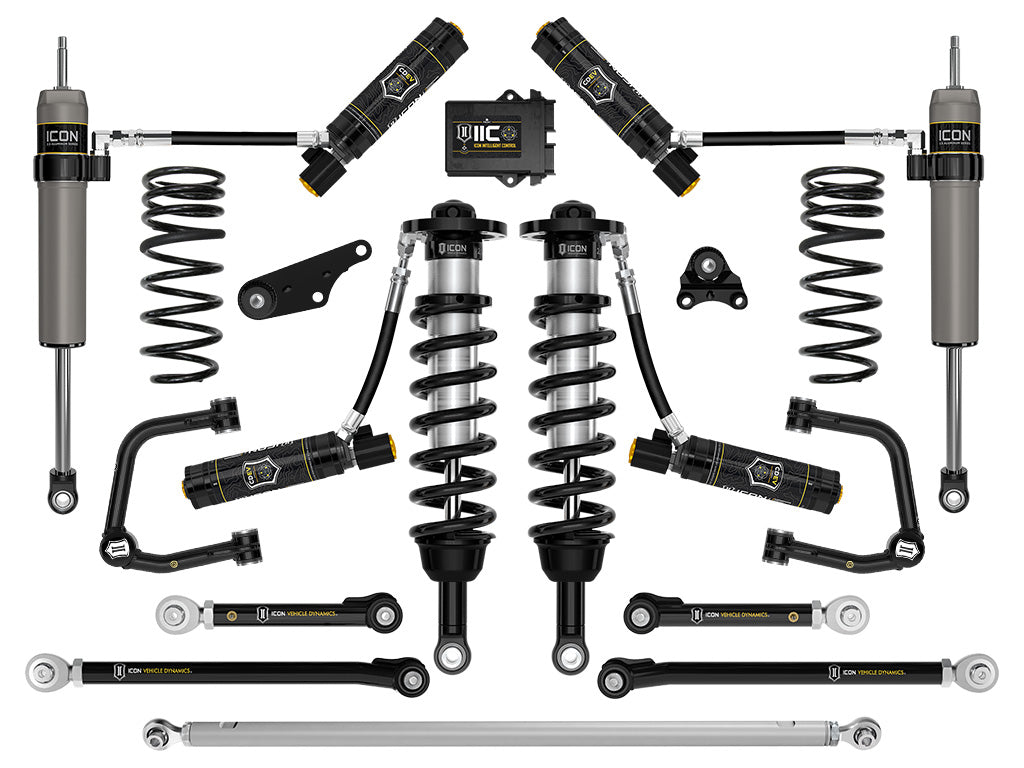 ICON Vehicle Dynamics 2024-2026 Toyota Tacoma 1.25-3" Lift, Stage 13 Suspension System, Tubular