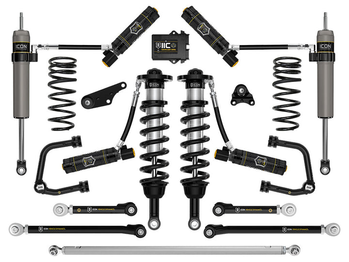 ICON Vehicle Dynamics 2024-2026 Toyota Tacoma 1.25-3" Lift, Stage 13 Suspension System, Tubular