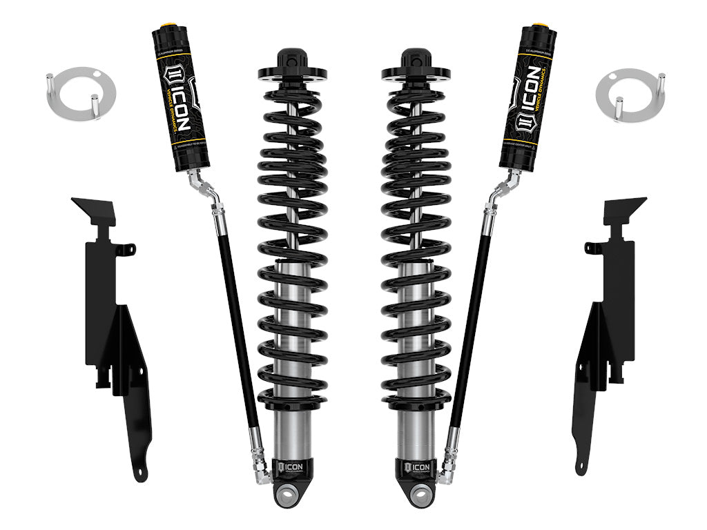 ICON Vehicle Dynamics 2021-2026 Ford Bronco, Rear, 1.25-3” Lift, V.S. 2.5 Series Coilover Kit, Remote Reservoir, Heavy Rate Springs, Pair