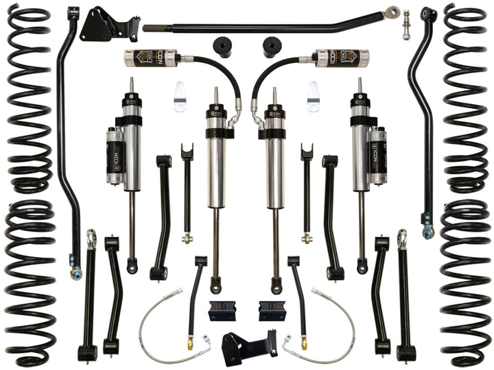 ICON Vehicle Dynamics 2007-18 Jeep JK Wrangler, 4.5" Lift, Stage 4 Suspension System