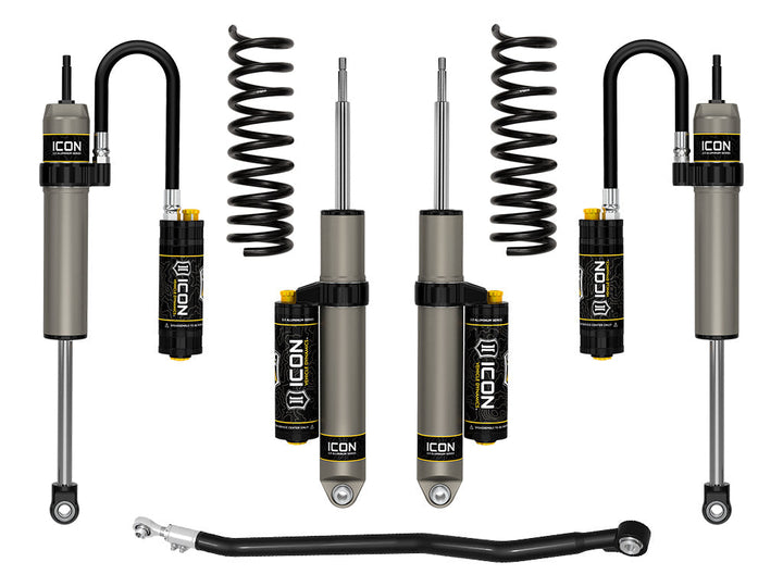 ICON Vehicle Dynamics 2014-2026 Ram 2500 4WD, Diesel, Coil Spring Rear, 2.5" Lift, Stage 4 Suspension System
