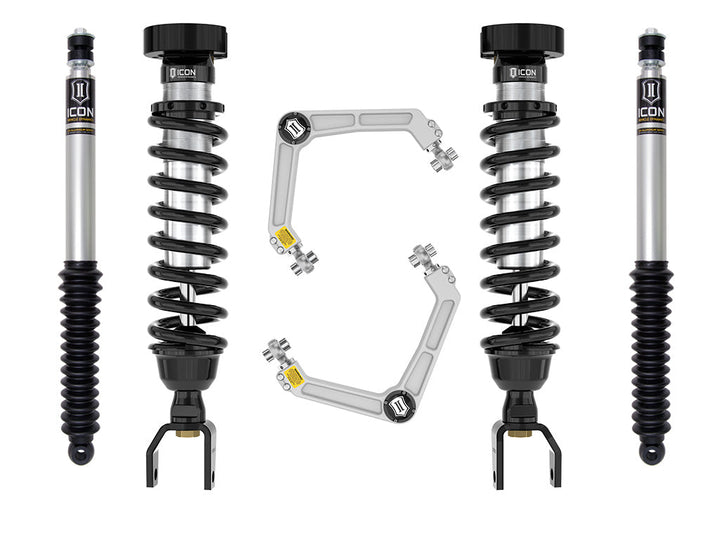 ICON Vehicle Dynamics 2019-2026 Ram 1500, 2-3" Lift, Stage 1 Suspension System, Billet