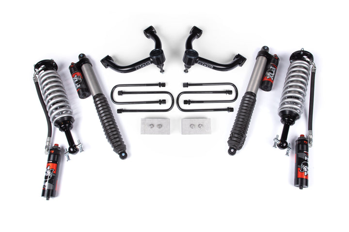 BDS Suspension 3 Inch Lift Kit 2.5 Performance Elite Series Ford F150 2021-2026 4WD - FOX 2.5 Performance Elite