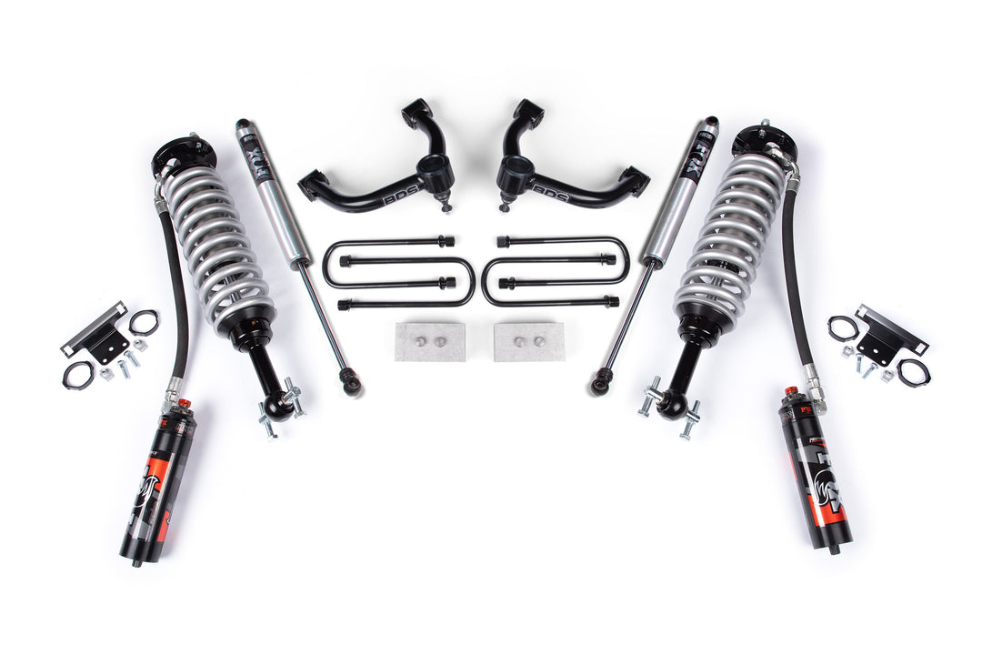 BDS Suspension 3 Inch Lift Kit 2.5 Performance Elite Series Ford F150 2021-2026 4WD - FOX 2.0 Performance Series