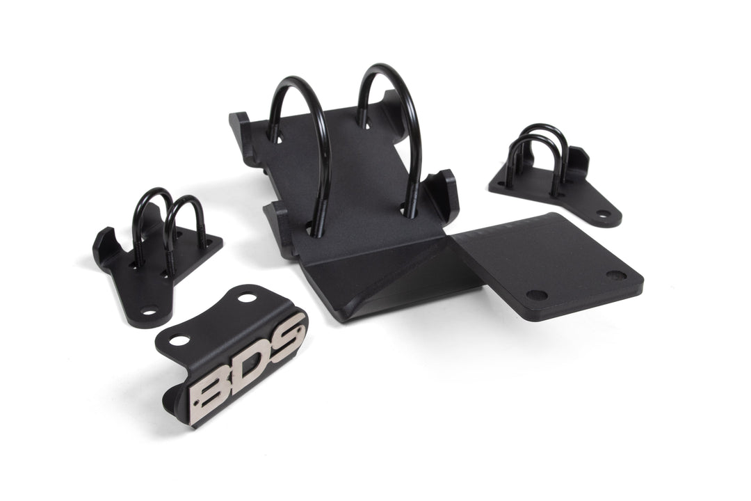 BDS Suspension Dual Steering Stabilizer Kit w/ FOX 2.0 Performance Shocks Fits 0-2 Inch Lift Ford F250/F350 Super Duty 2005-2026 4WD