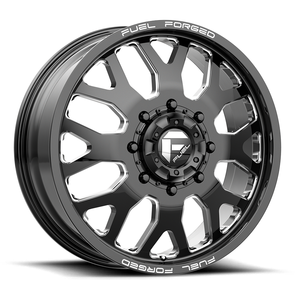Fuel FF19D GLOSS BLACK MILLED