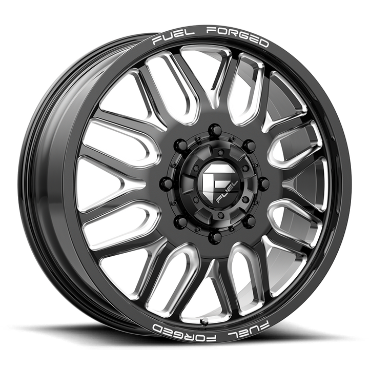 Fuel FF66D DUALLY MATTE BLACK MILLED