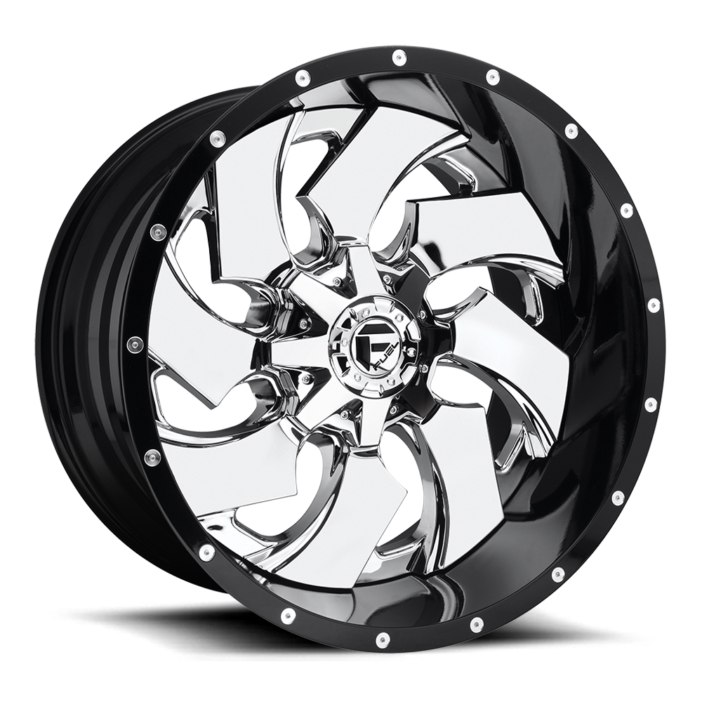 Fuel CLEAVER CHROME PLATED GLOSS BLACK LIP