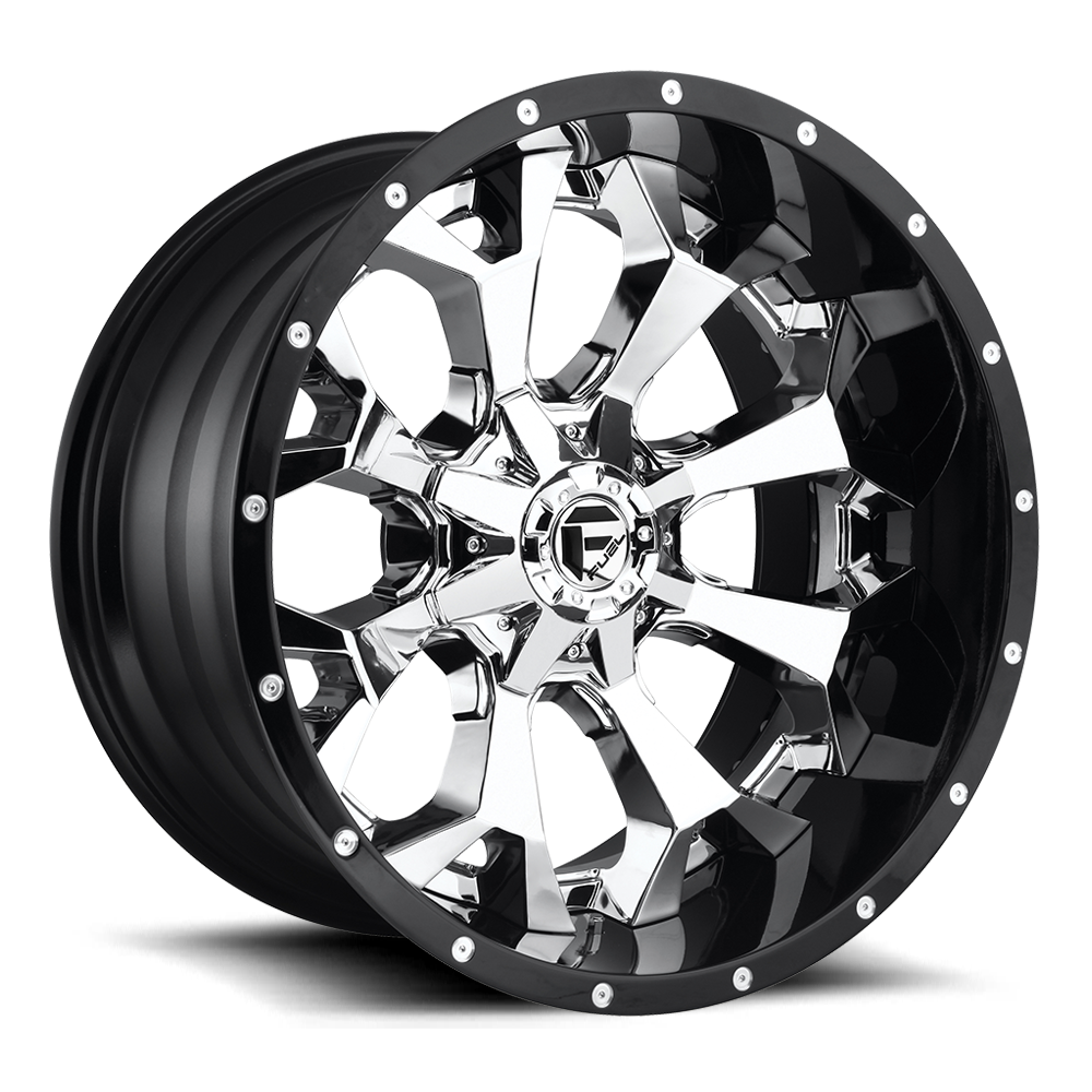 Fuel ASSAULT CHROME PLATED GLOSS BLACK LIP