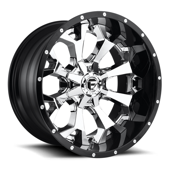 Fuel ASSAULT CHROME PLATED GLOSS BLACK LIP