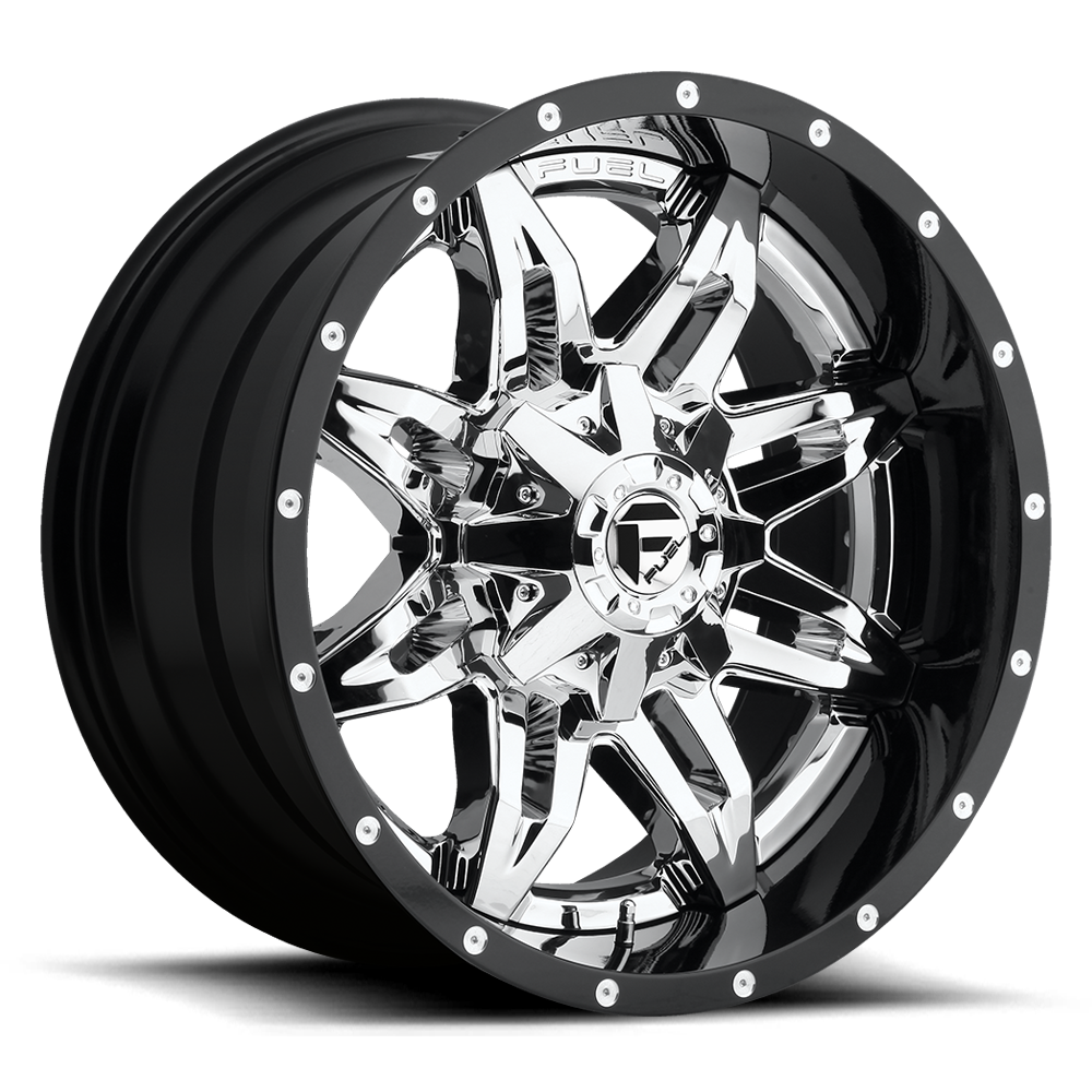 Fuel LETHAL CHROME PLATED GLOSS BLACK LIP