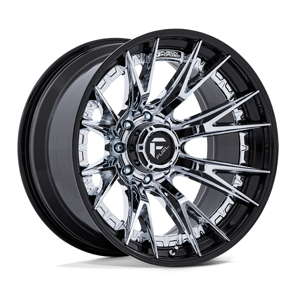 Fuel CATALYST CHROME W/ GLOSS BLACK LIP