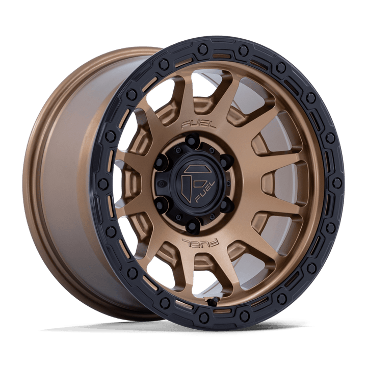 Fuel FORTRESS MATTE BRONZE W GLOSS BLACK LIP