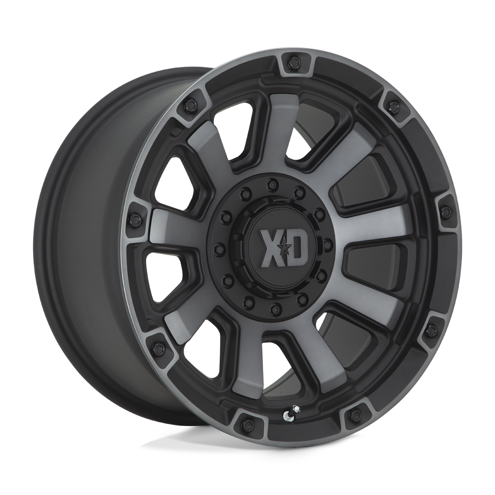 FINISH::SATIN BLACK W/ GRAY TINT