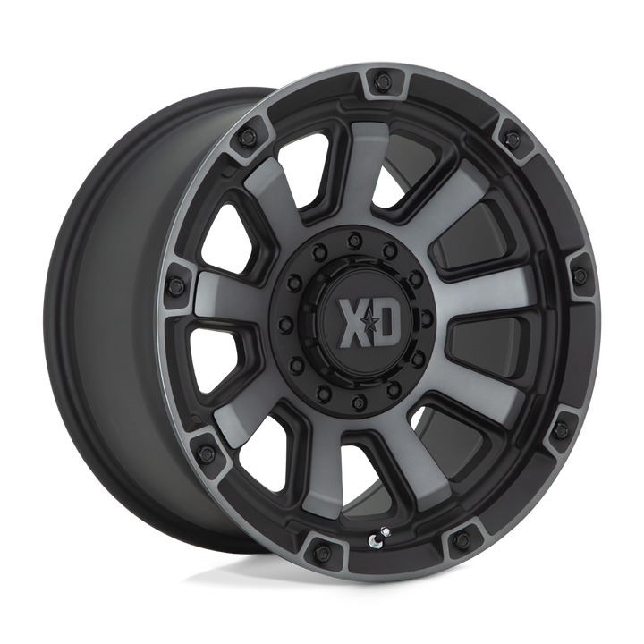 FINISH::SATIN BLACK W/ GRAY TINT