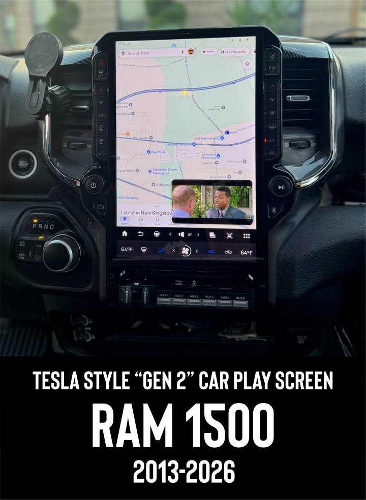 Ram 1500 "GEN 2" Tesla Style Screen 2013-2026
