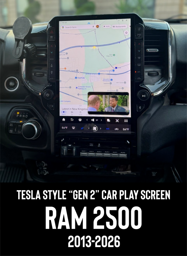 Ram 2500 "GEN 2" Tesla Style Screen 2013-2026
