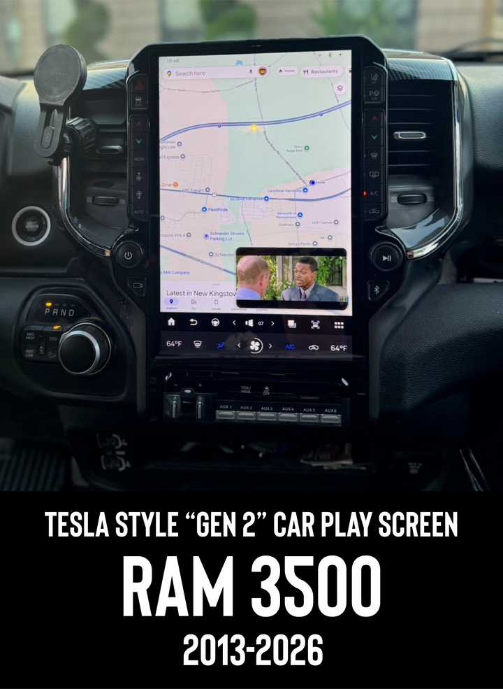 Ram 3500 "GEN 2" Tesla Style Screen 2013-2026