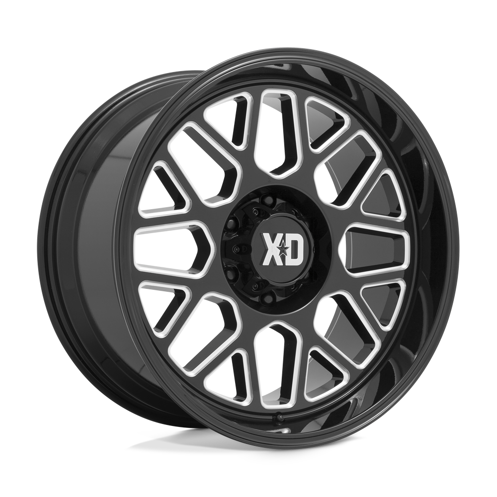 FINISH::GLOSS BLACK MILLED