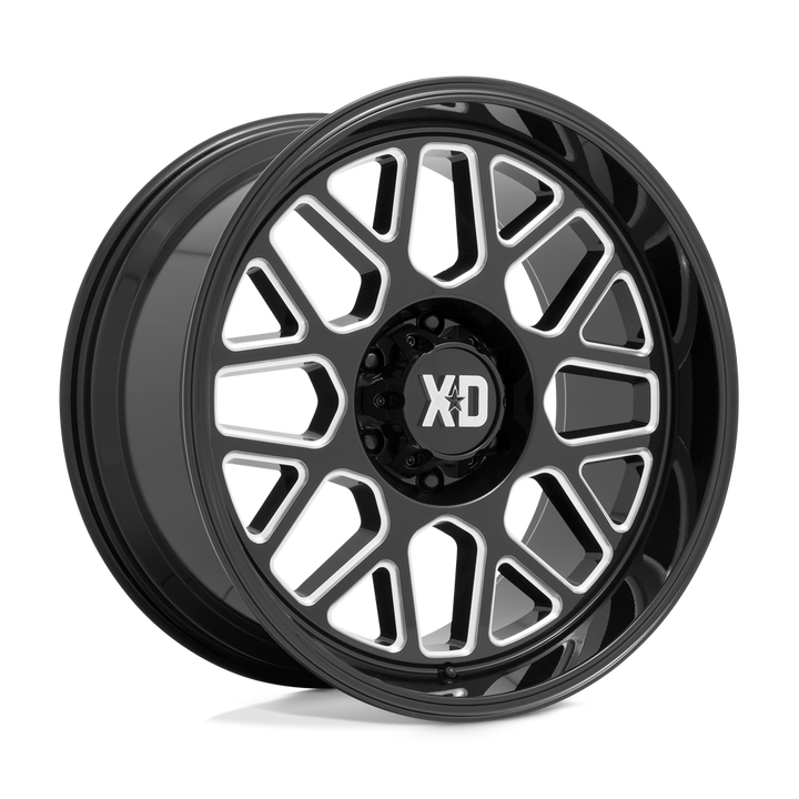 FINISH::GLOSS BLACK MILLED