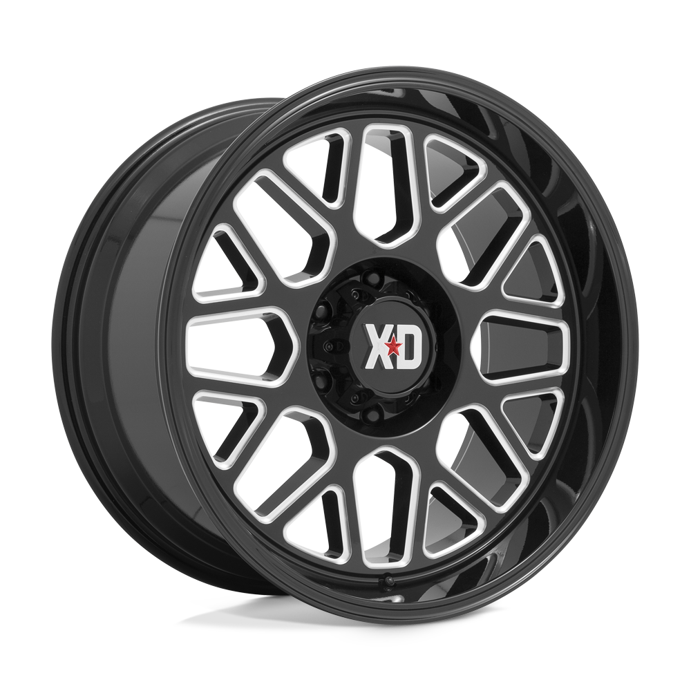 Gloss Black Milled