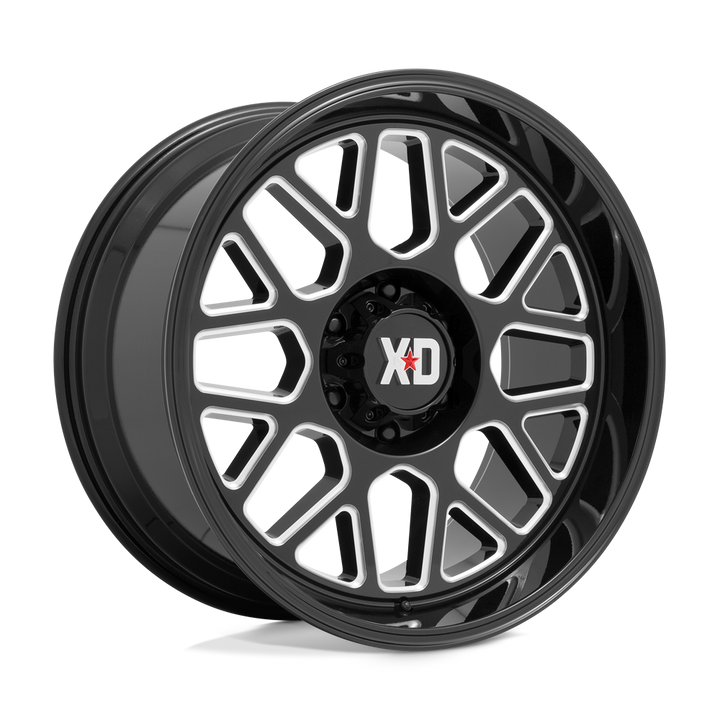 Gloss Black Milled
