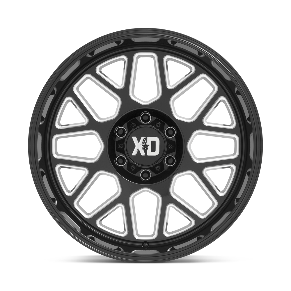 Gloss Black Milled