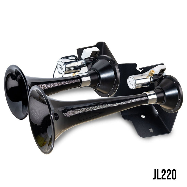 Kleinn Mini Beast 220 Add-On Train Horn Kit - 2018-2026 Jeep Wrangler JL - image 2