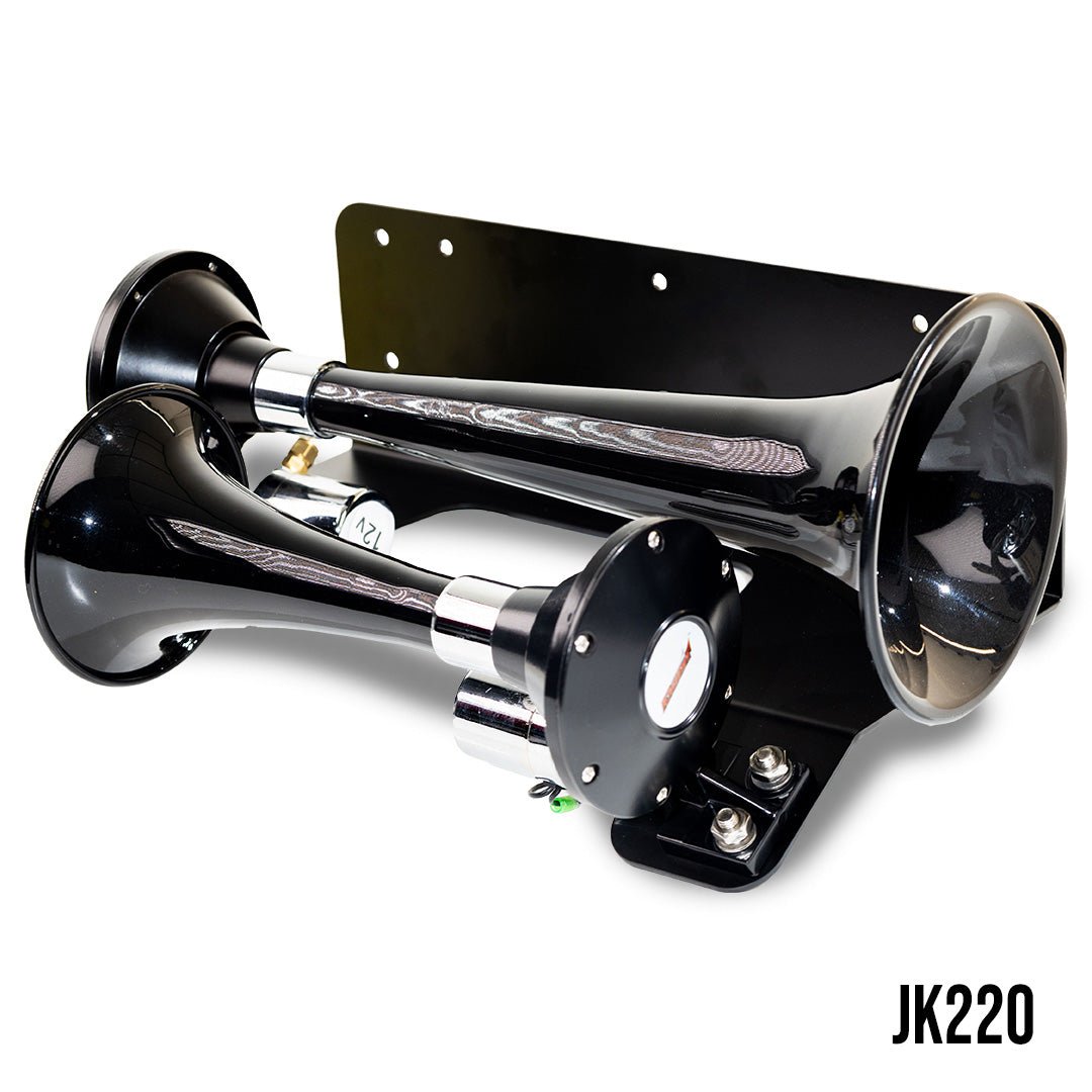 Kleinn Mini Beast 220 Add-On Train Horn Kit - 2007-2018 Jeep Wrangler JK - image 2