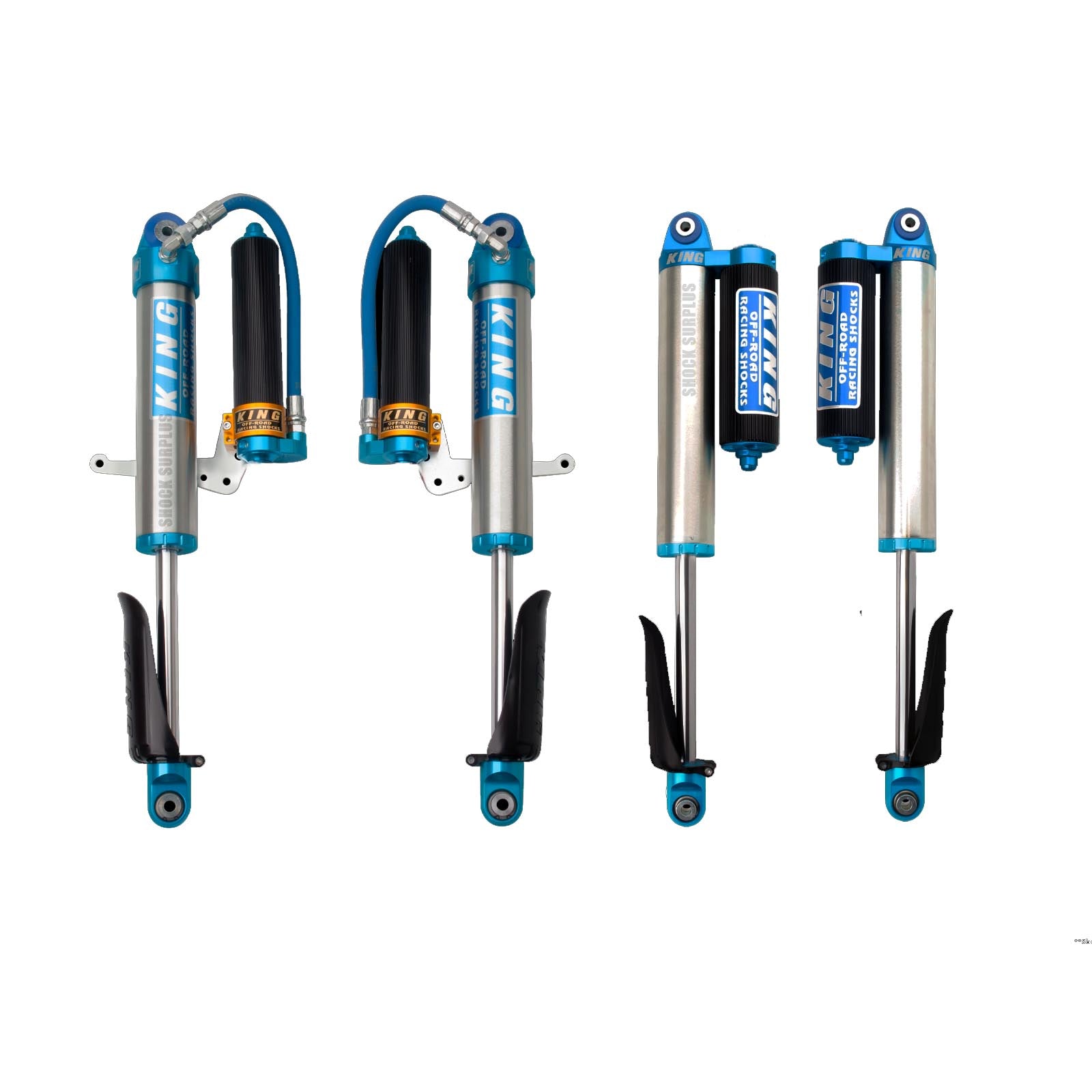 King Shocks 2.5 Performance w/ Remote Reservoir Shocks Set - King Shocks