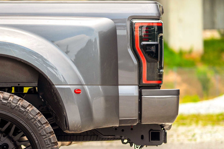 Morimoto XB LED Tail Lights: Ford Super Duty (17-22 / Smoked Lens / Set)