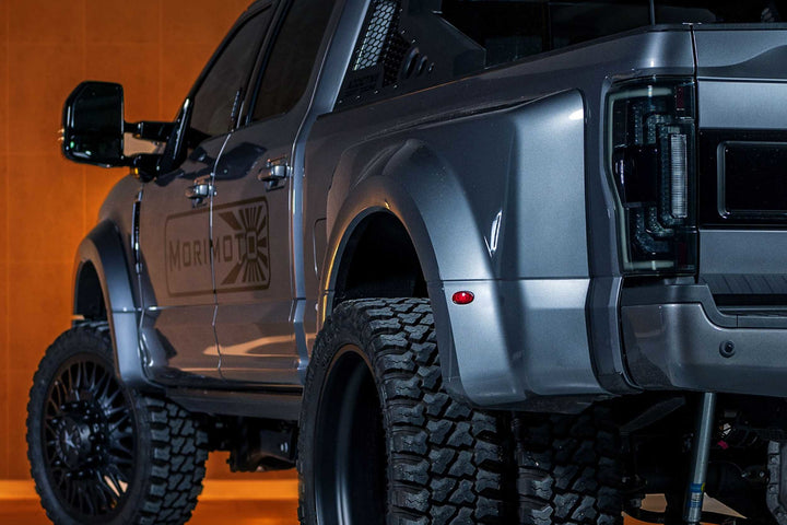 Morimoto XB LED Tail Lights: Ford Super Duty (17-22 / Smoked Lens / Set)