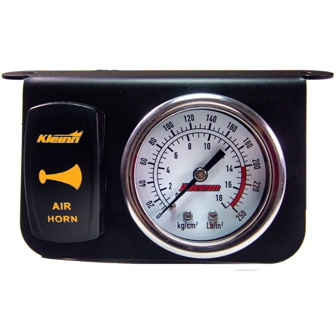 Kleinn Model 1303A Illuminated Panel Gauge - 160 PSI, Amber Rocker Switch - image 1