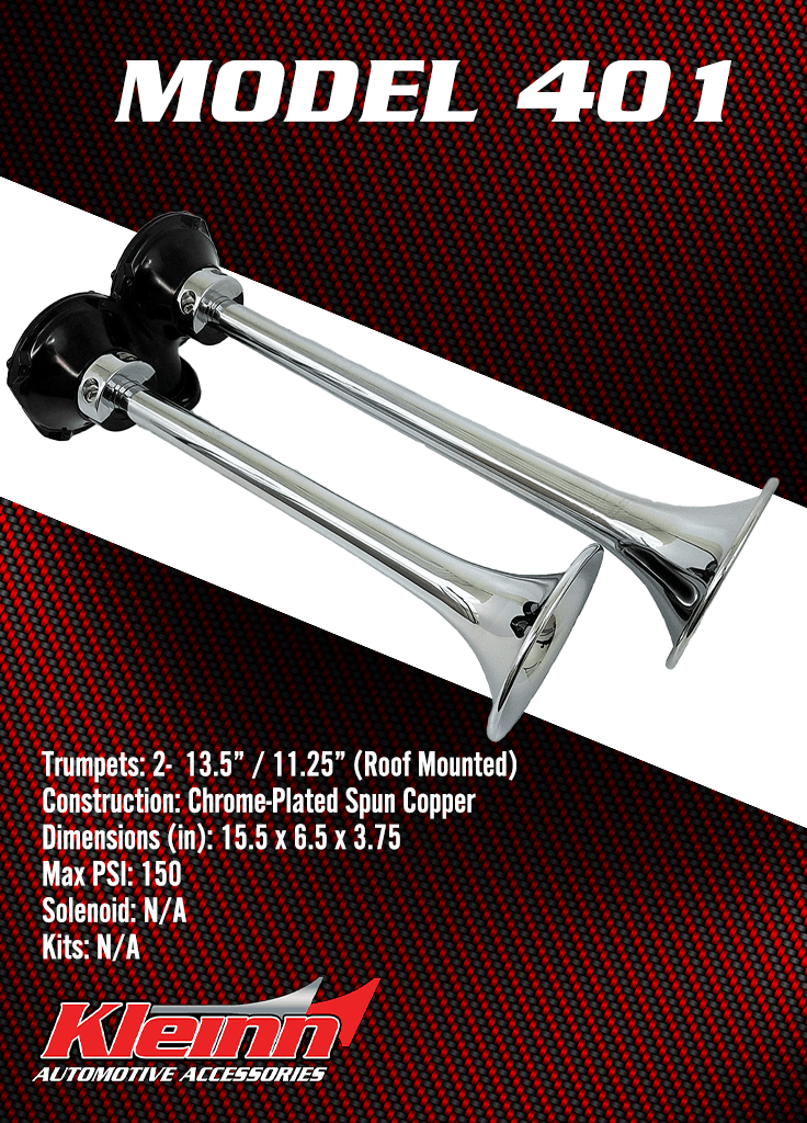 Kleinn Model 401 Roof Mount Dual Horn - image 2