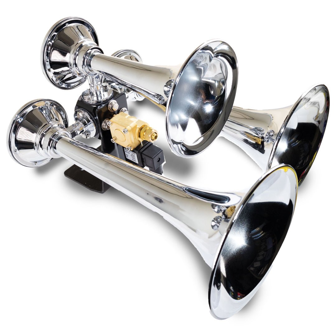 Kleinn Model 502 Sentinel Chrome Triple Horn - image 1