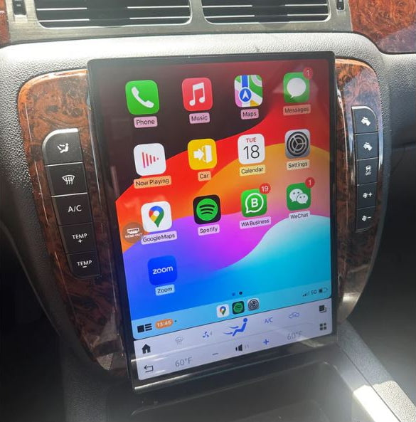 Chevy Silverado Tesla Style Screen 2007-2013