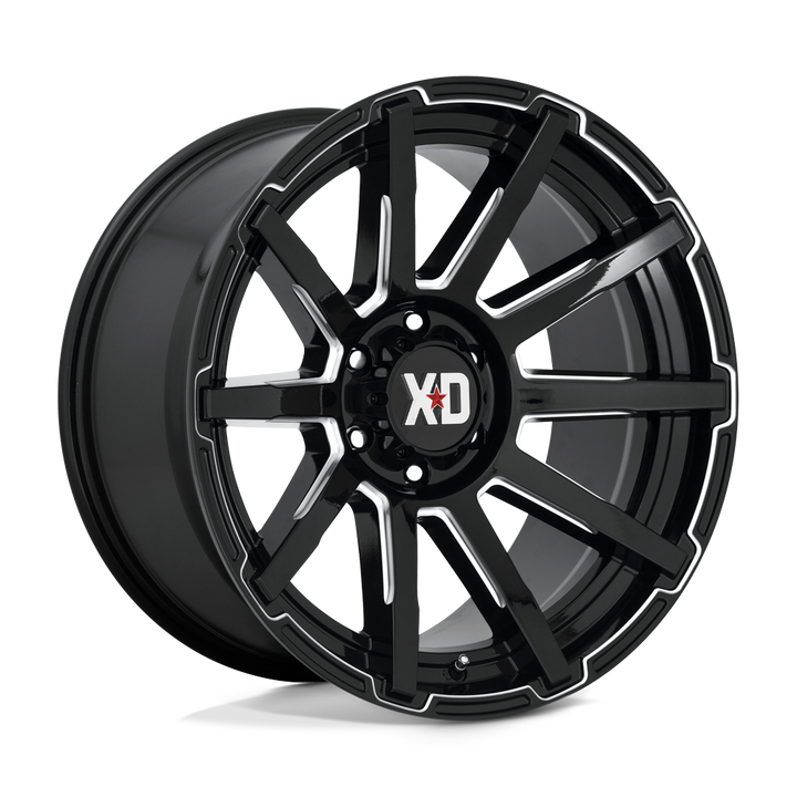 Gloss Black Milled