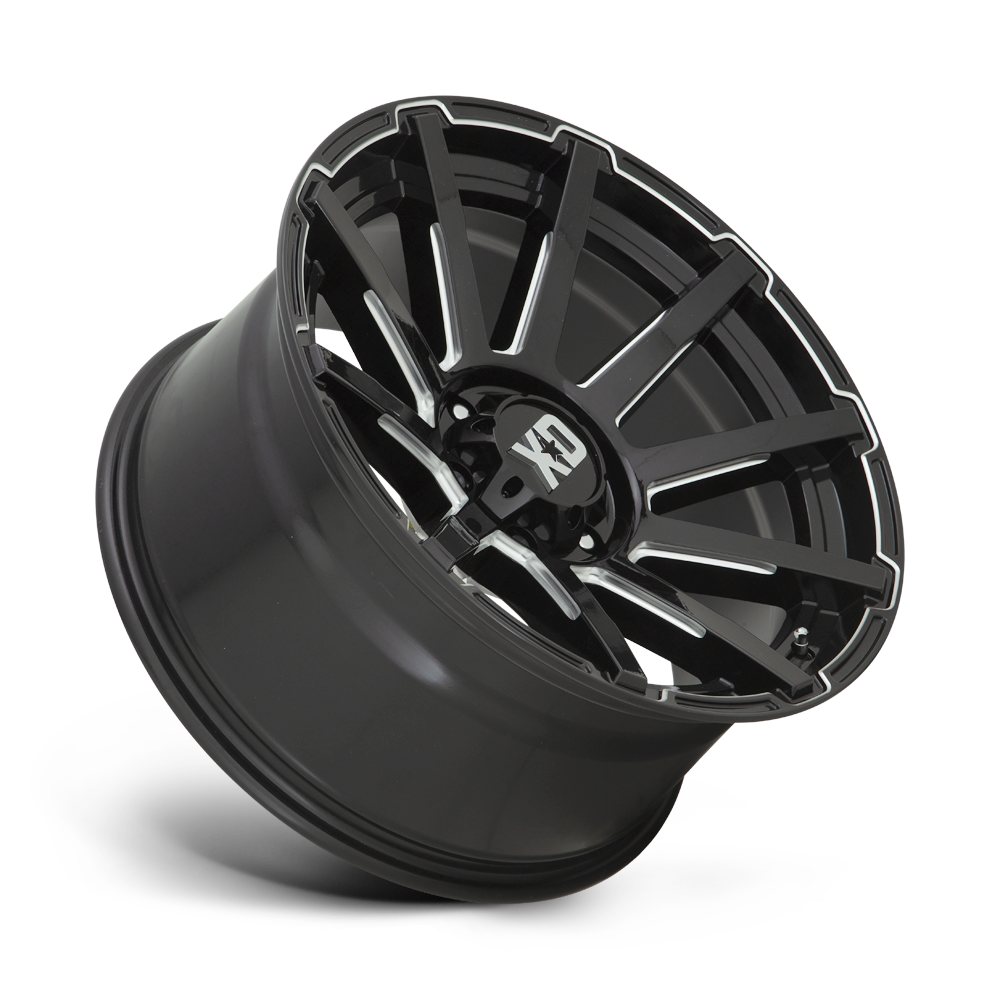 Gloss Black Milled