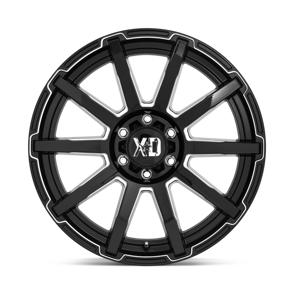 Gloss Black Milled