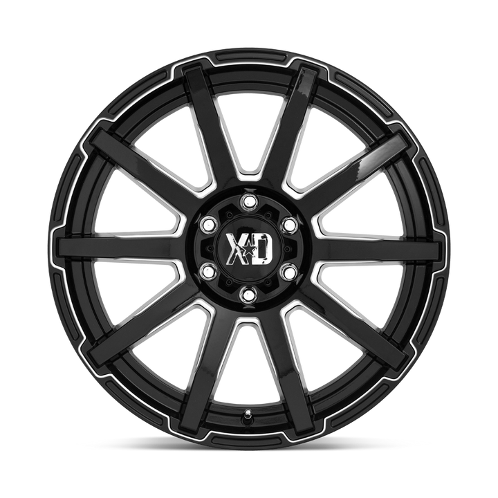 Gloss Black Milled