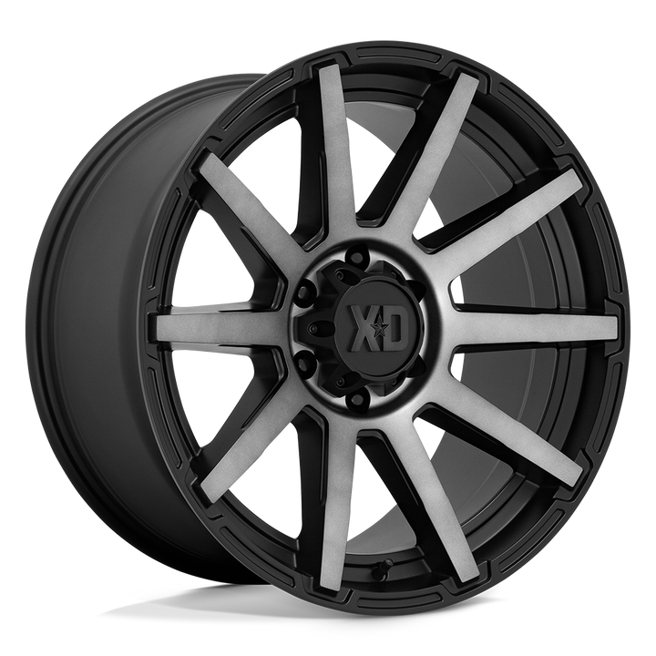 FINISH::SATIN BLACK W/ GRAY TINT