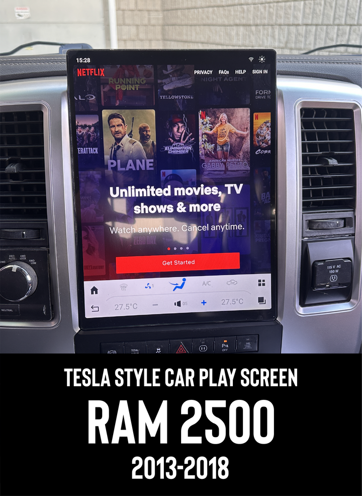 Ram 2500 Tesla Style Screen 2013-2018