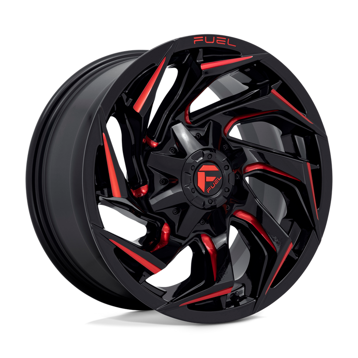 Fuel REACTION GLOSS BLACK MILLED W/ RED TINT