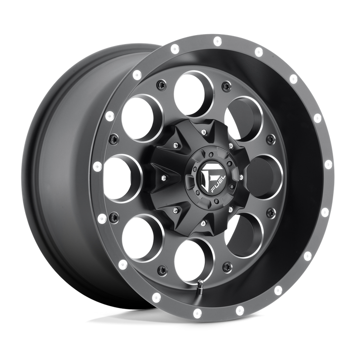 Fuel REVOLVER MATTE BLACK MILLED