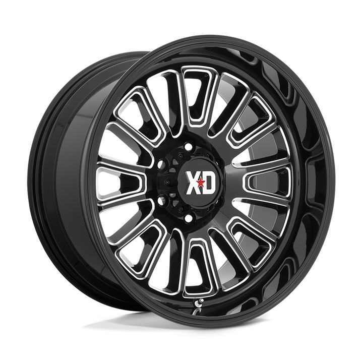 Gloss Black Milled