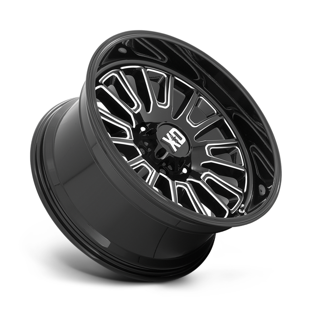 Gloss Black Milled