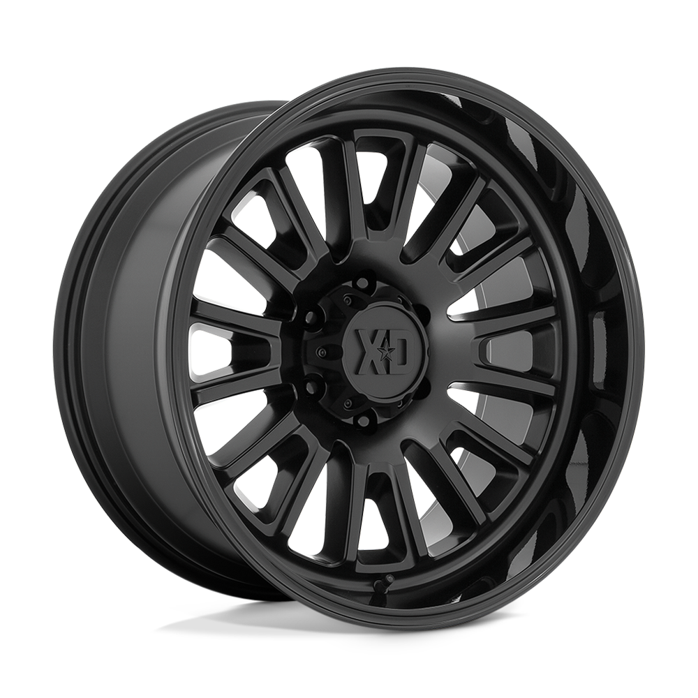 FINISH::SATIN BLACK W/ GLOSS BLACK LIP