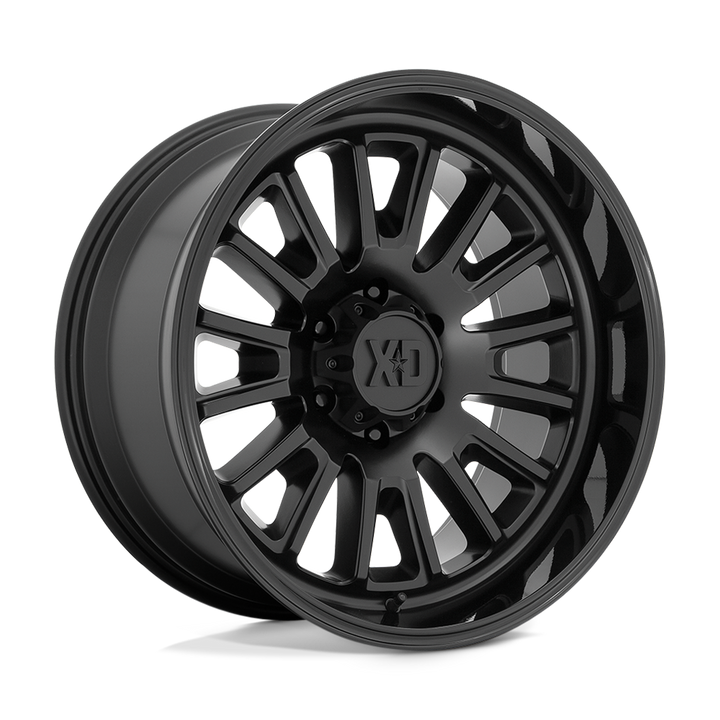FINISH::SATIN BLACK W/ GLOSS BLACK LIP